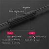 Mic HiFi Sound Noise Cancelling Stereo Bass Earbuds Phone Headset Wired Earphone In-ear Earphone