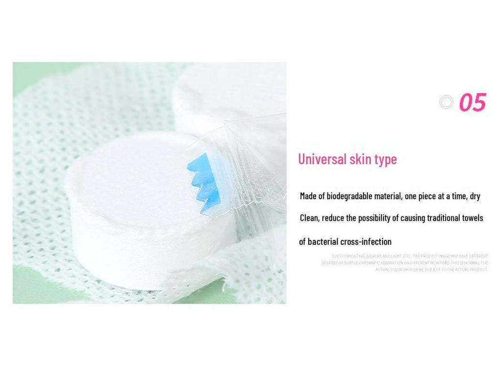 Tragbares Reise-Gesichtswaschhandtuch - Einweg-Komprimierte Schönheits-Reinigungstücher