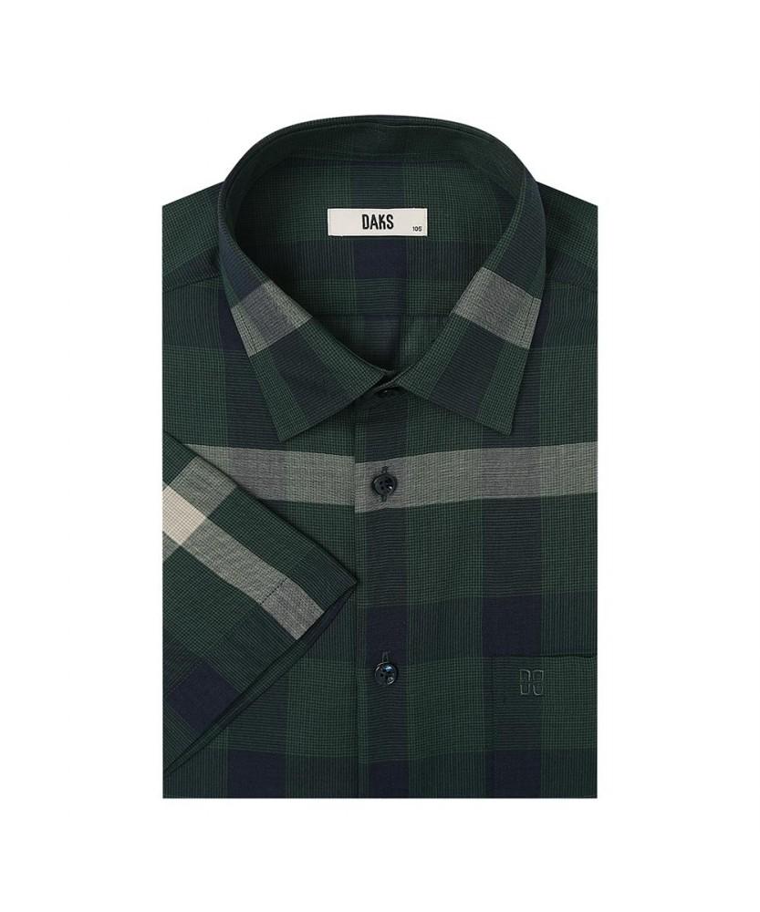 Dagseusyeocheu Care Wool Blend House Check Casual Shirt_Dms1Shcs142E1