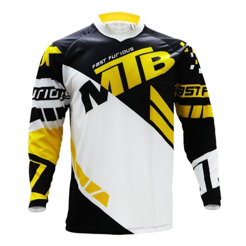 Mountain Bike Downhill Jersey Quick-Dry Cycling Shirt Men Women Riding Apparel