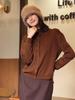 Damen Winter 2025 Pflegeleichter Woll-Cardigan & Langrock Set