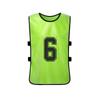 12 PCS Kid S Football Pinnies 2 Colors Quick Drying Soccer Jerseys Youth Sports Scrimmage Basketball   Training Numbered Bibs Practice Sports Vest