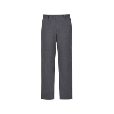 BONO 80% Wool Blend Business Straight-Leg Trousers