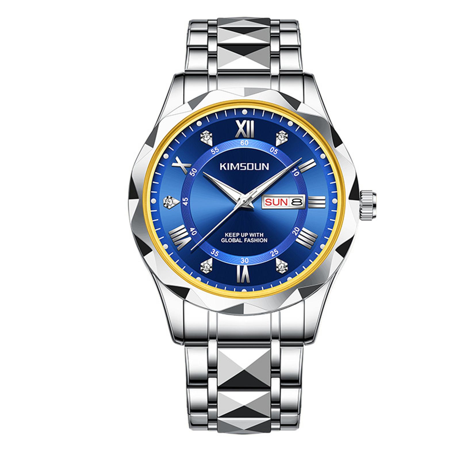 

Мужские водонепроницаемые светящиеся наручные часы-будильник для бега One Size