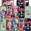 Phone Case for iPhone 17 16 15 Plus Huawei P30 P20 Lite Redmi Note 14 12 11 13 Pro Max OPPO A60 A80 A40 A18 A38 A54 A16 Mickey Mouse Pink Minnie Cover