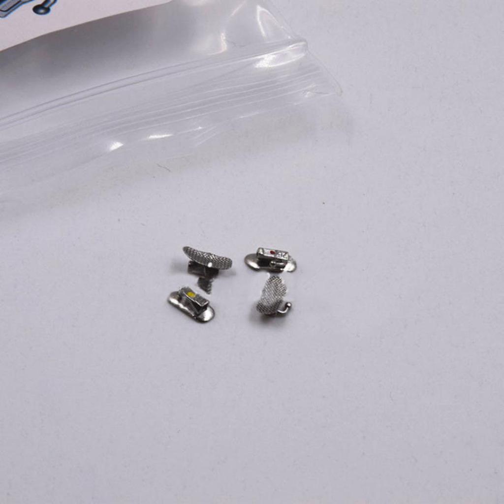 4 Teile/paket Dental Kieferorthopädische 1. Molaren Halterung Bukkalröhrchen Bondable Roth 022