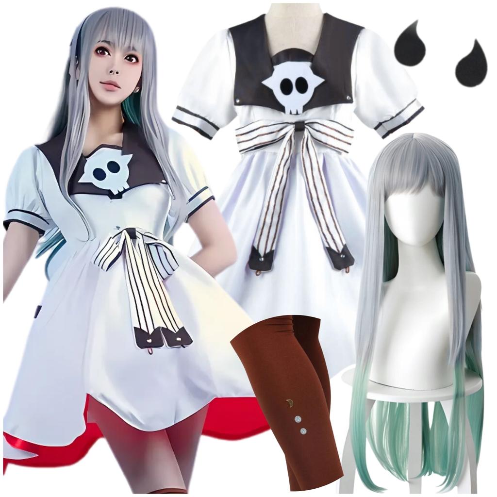 Yashiro Nene cosplay anime wig carnival costume outfit 5in1 prom