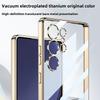 Galaxy S25 Ultra Electroplating Clear Phone Case for Samsung Galaxy S25 Ultra Hard Shell Transparent Protective Cover