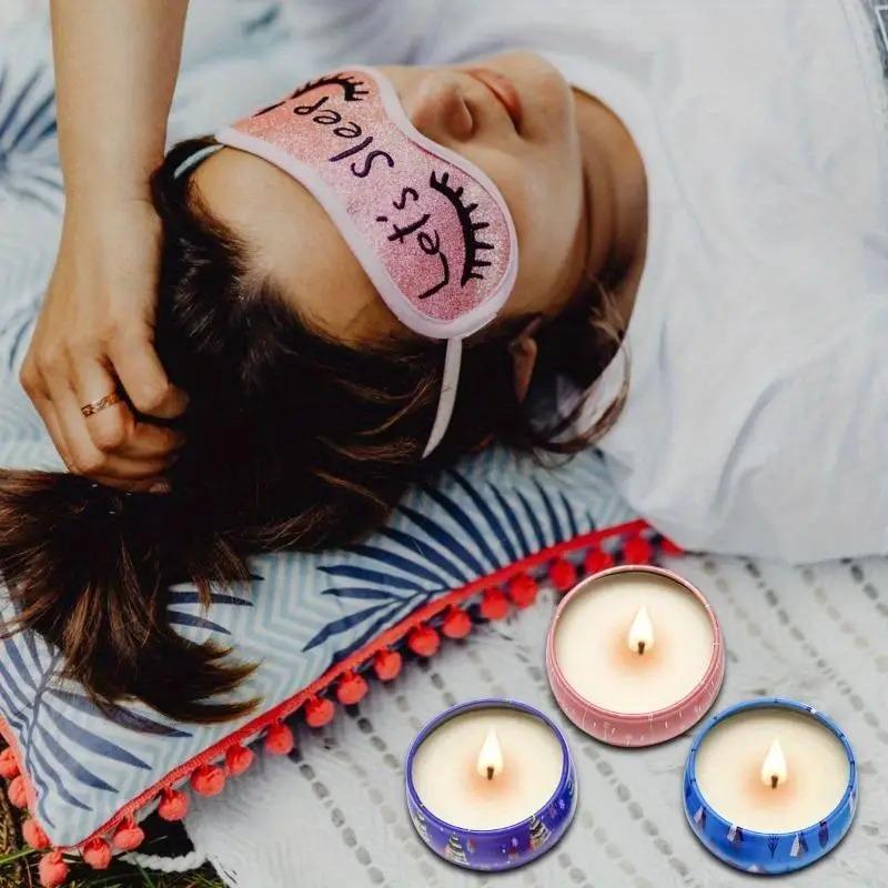 12pcs/set Scented Christmas Candles, Scented Candles Gift for Women, Travel Tin Jar Aromatherapy Candles for Birthday Gift