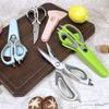 Removable Kitchen Shear Magnetic Barbecue Scissor Multifunctional Chicken Bone Scissor  Fish