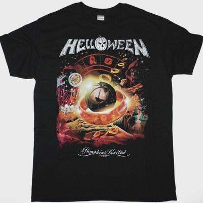 HELLOWEEN PUMPKINS UNITED WORLD TOUR 2018 NEW BLACK T-SHIRT Unisex T-Shirt