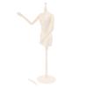 1:6 Doll Mannequin Coat Hanger Dollhouse Doll Skirt Support Wedding Mannequin Stand Humanoid Model Toy Doll Gown Display Form