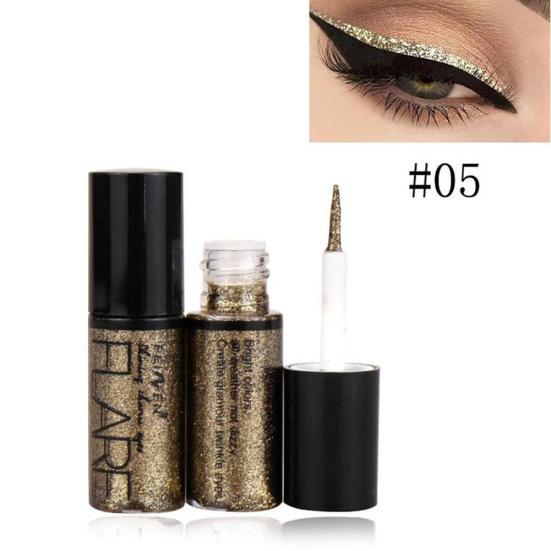 3.5g Glitter Sequins Liquid Eyeliner Shimmer Waterproof Sweat-proof Eye Makeup