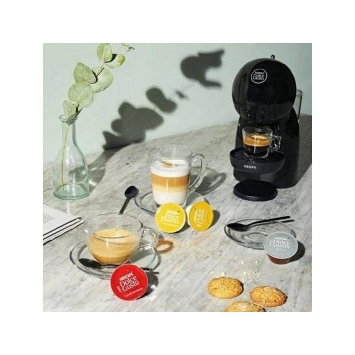 Cafetera Delonghi Piccolo XS EDG210 Cápsulas Alta Presión 15 bar 0.8L Negra