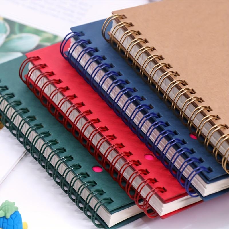 1 Notepad Set with Colored Post-it Notes,Coil Notebook,Transparent Index Stickers,Loose-leaf Sticker Notebook and a Ballpoint Pen - Ideal for Students