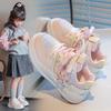 Girls shoes 2025 new autumn rabub children's sports shoes non-slip lightweight older children's girls fashion board shoes
