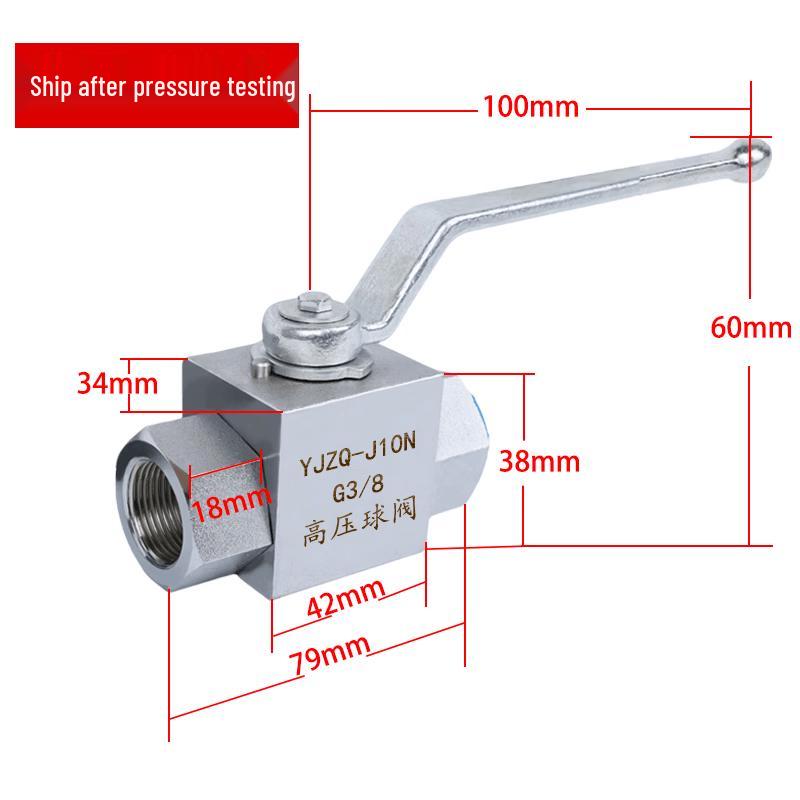 

Carbon Steel Hydraulic High-Pressure Ball Valve