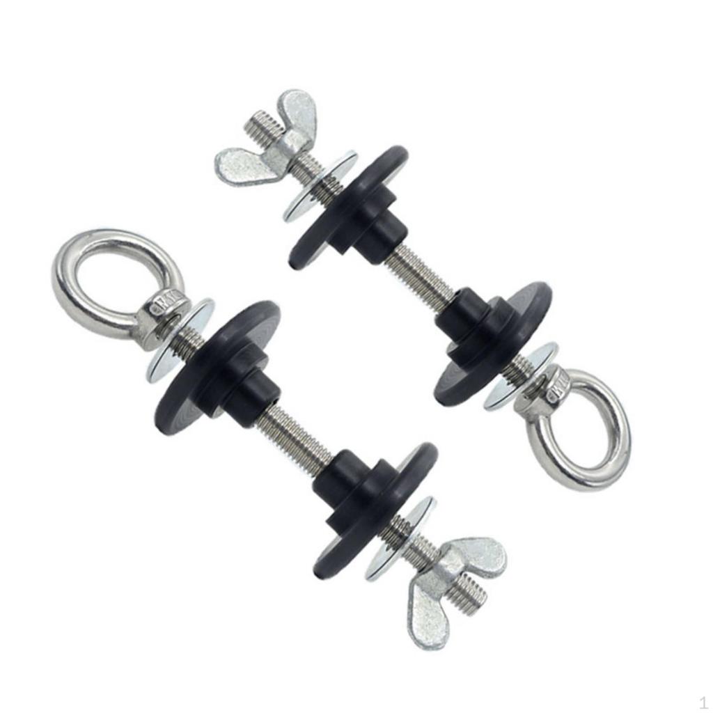 2 Pieces Lat Pull down Attachment Pulldown Accessories Easy to Install Pin for Strength