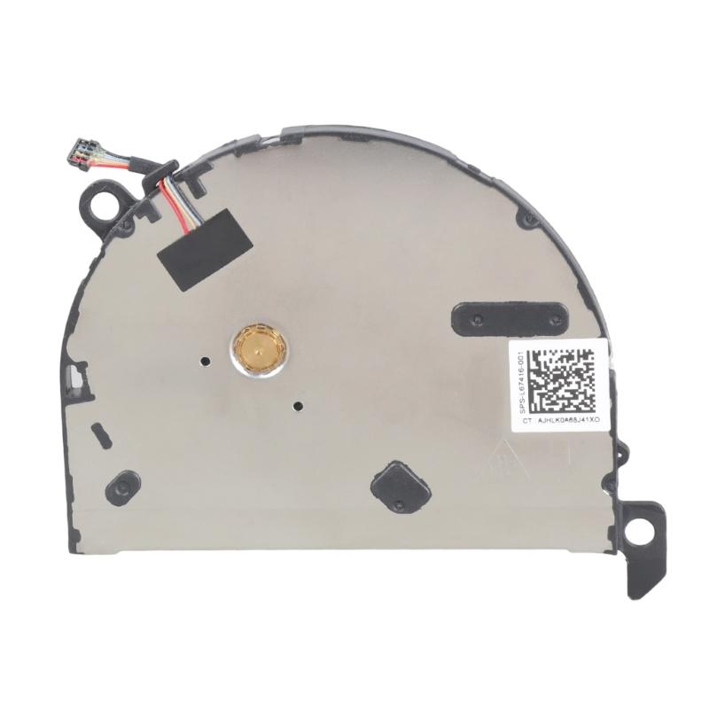 Durablity Metal Heatsink Cooling Fan For Laptop Replacement Quiet Operations Easy Maintenance Stable Heat Dissipation