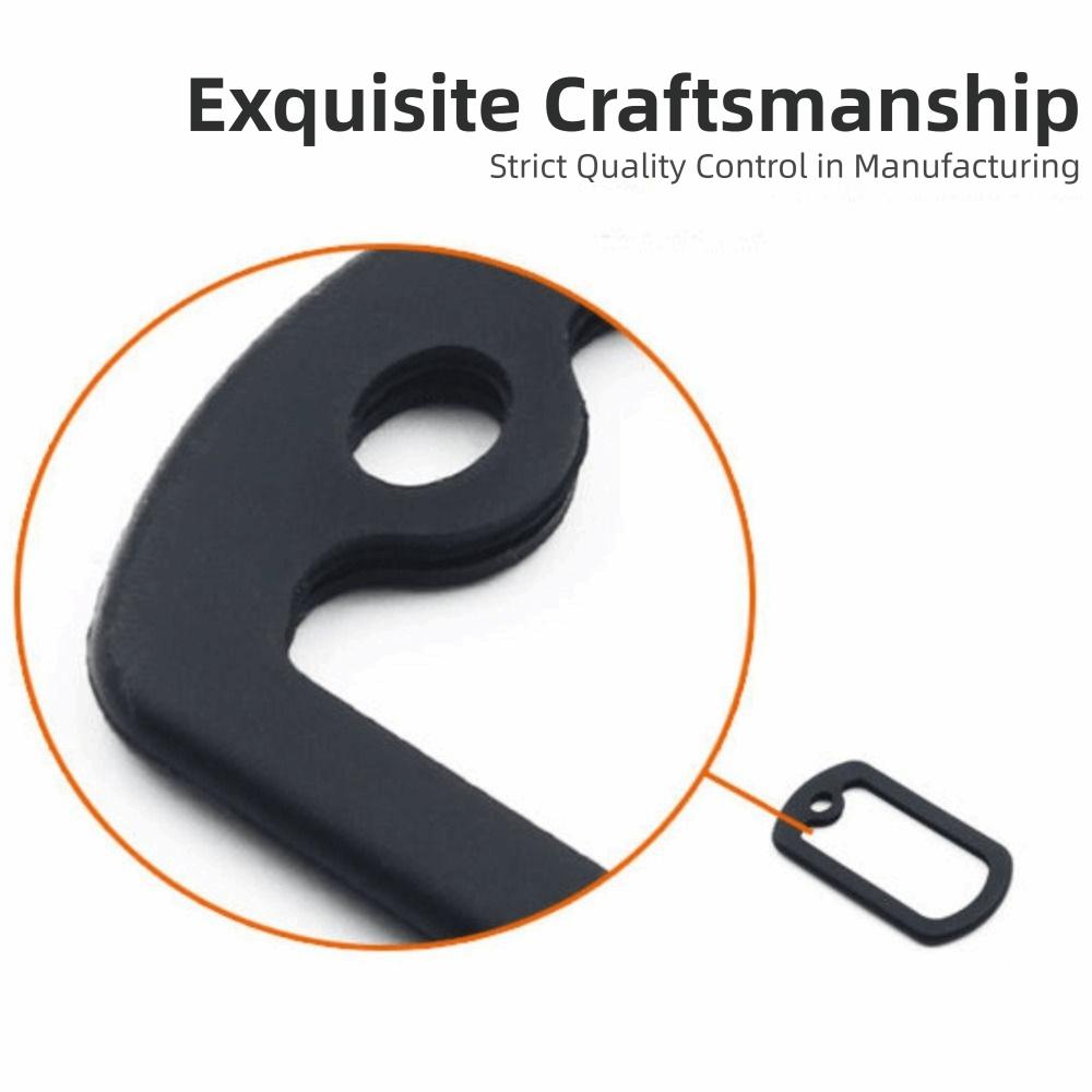 Silicone Material Dog Tag Protector 1.97*1.18 Inches Noiseless Dog Tag Rubbers Dog Tag  Outdoor