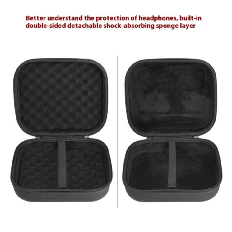 Waterproof Travel Pouch With Reinforced Corners For ROG StrixHelios Headphones Internal Elasticity Tape Stabilization