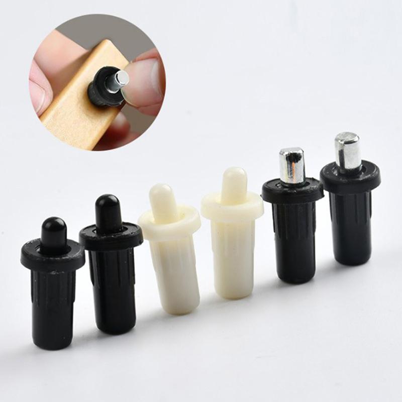 10Pcs Verdeckte Puffer Frühling Schrank Tür Frühling Pin Möbel Hardware