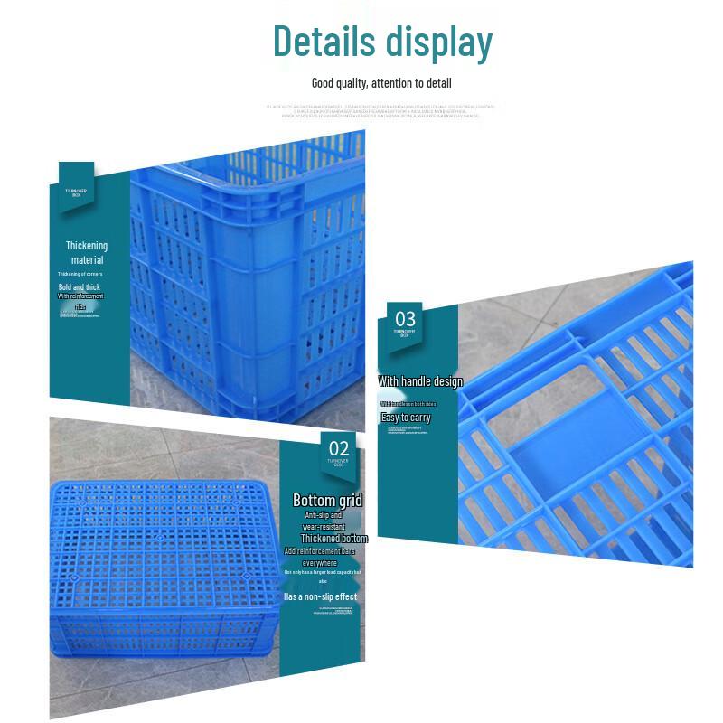 JNL Heavy-Duty Plastic Logistics Crate