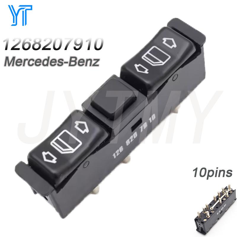 1268207910 Car Accessories for Mercedes-Benz W123 W201 W126 190D Turbo 90E 1984-1993 Power Window Switch Button Lifter Parts