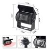 Parking CCD HD Rear View Camera For Truck Trailer Pickups RV Backup Heavy Duty 18 LED IR Night Vision Waterproof Vehicle