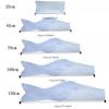 White Blank Japanese Koi Fish Flag Satin DIY Fish Flag Creative Japanese Carp Flag  Outdoor
