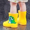 Cartoon Waterproof Non-Slip Toddler Rain Boots for Kids (Ages 2-7) - Cute Infant Rubber Shoes