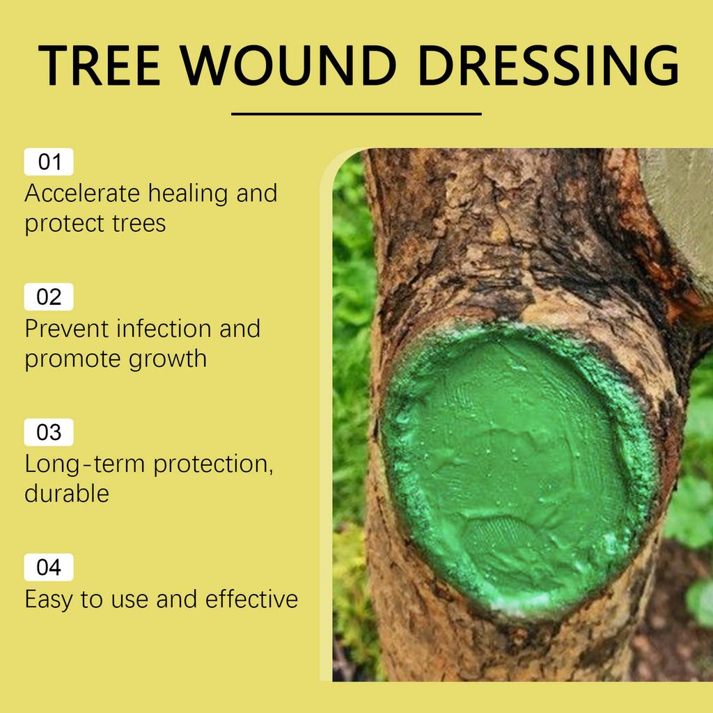 Tree Wound Sealant, Tree Wound Pruning Sealant, Tree Wound Dressing With Brush, Bonsai Cut Ointment, Bonsai Tree Pruning Wound Sealant