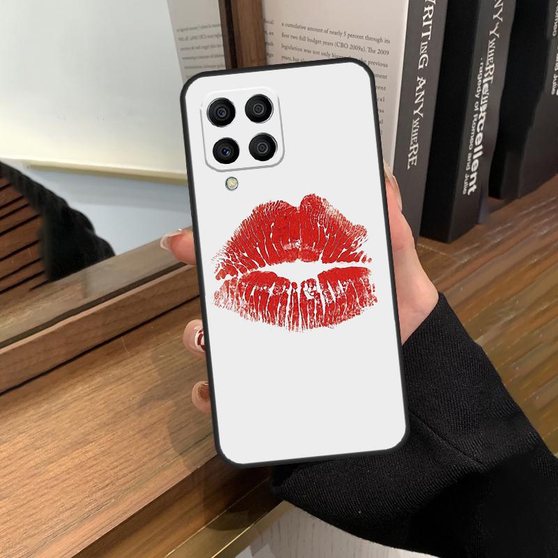 Lipstick Love Fashion Cover For Samsung Galaxy M23 M33 M53 M13 M51 M11 M31s M30s M12 M32 M52 M20 M14 M34 M54 Case