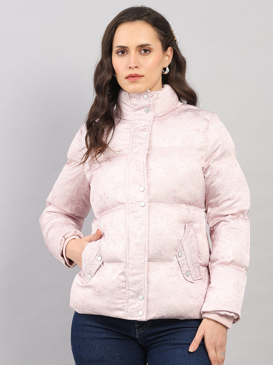 Monte Carlo Women Regular Fit Mauve Jacket S мальвовый
