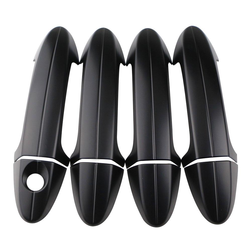 ABS Door Handle Cover Sticker Trim For Ford Ecosport 2013 2014 2015 2016 2017 2018 2019 Fiesta 2009 - 2013 Car 8pcs Accessories