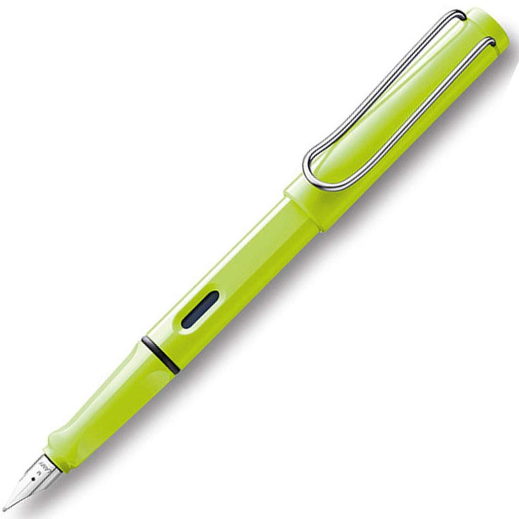Lamy Safari Fountain Pen Neon Lime M [Limited Edition] (Medium Nib)