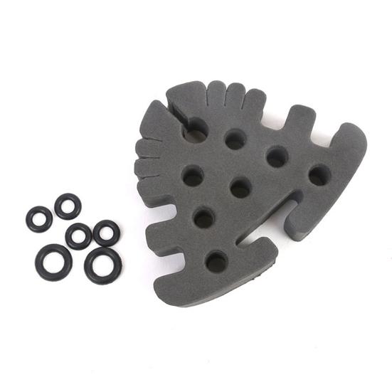 MUQZI Sports Accessory Useful Foam Bait Rack Helpful Black Grey Easy To Install