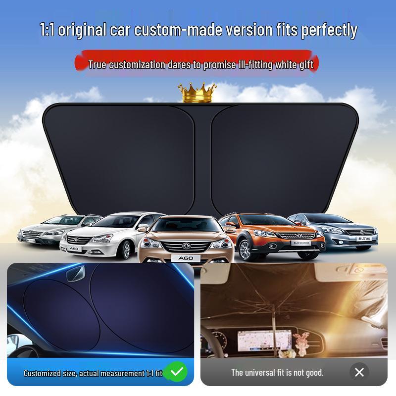 Toyota RAV4, Camry, CHR, Corolla Sunshade Umbrella for Windshield
