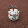 Character Lucky Cat Japanese Style Wind Chime Bag Pendent Hanging Decorations Bell Key Chain