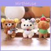Cute Bear Plush Keychain With Pp Cotton Filling For Kids And Collectors