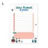 Fridge Magnet Whiteboard Erasable Smooth Writing Self-adhesive Sticky Anti-scratch Leave Message Foldable A3 A4 Anti-slip Magnetic Soft Whiteboard