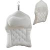 Soft Bath Pillow 4D Bathtub Back Support Bathroom Headrest With Suction Cups Shower Cushion For Soaking Relaxation Pool Spa