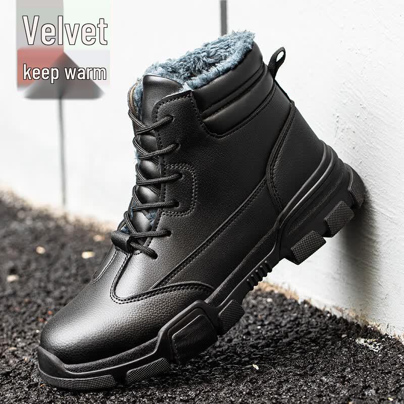 LAOGUANJIA Men s Winter High-Top Safety Boots 279 36
