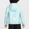 Nike Jacket Fashion Sports Casual Comfortable Hooded Kids Jackets Ice-Blue II3038-474