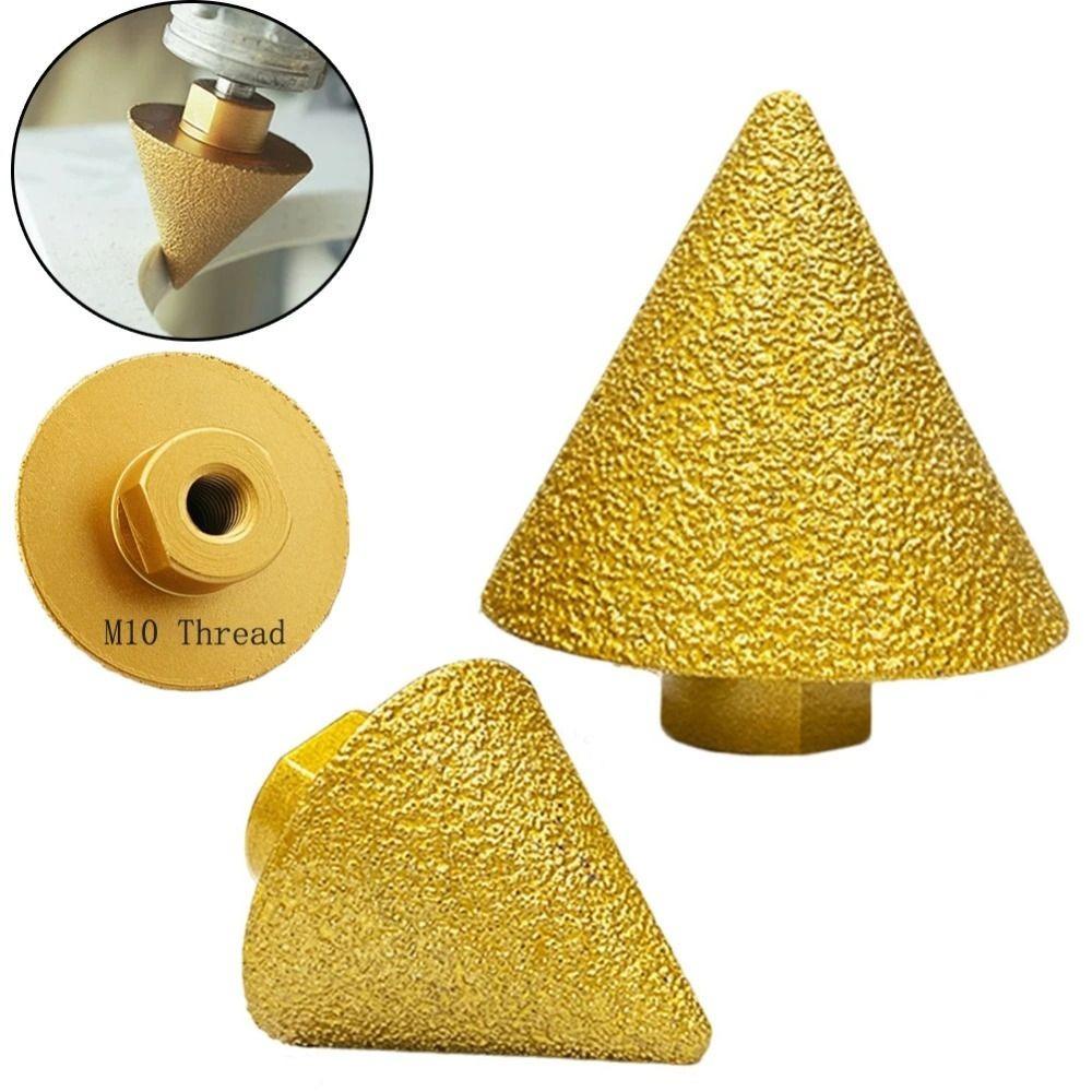 38/50mm Punching Expanding Drill Bit Cone Trimmer Drill Bit New Diamond Beveling Chamfer Bit