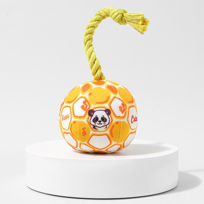 

Dog Toys, Companionship for Puppies and Cats To Relieve Boredom and Play, Ringing Balls To Make Sounds, Plush Pet Supplies жёлтый