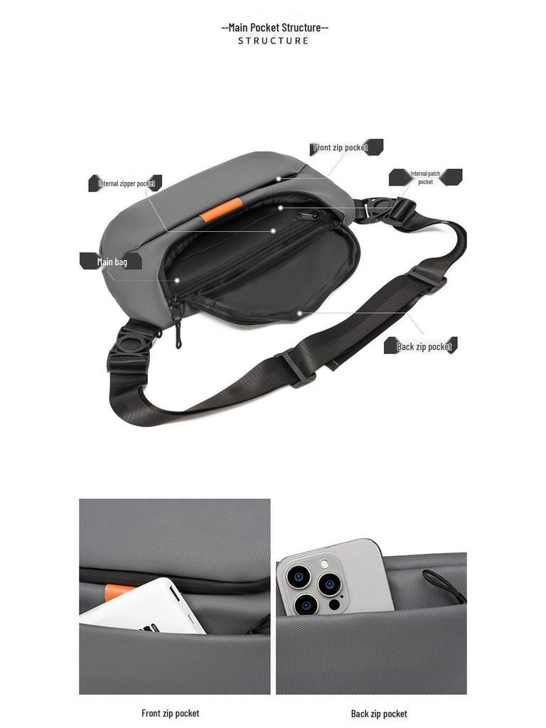 2025 Lightweight Minimalist Business and Travel Backpack: Large Capacity for Work and Vacation