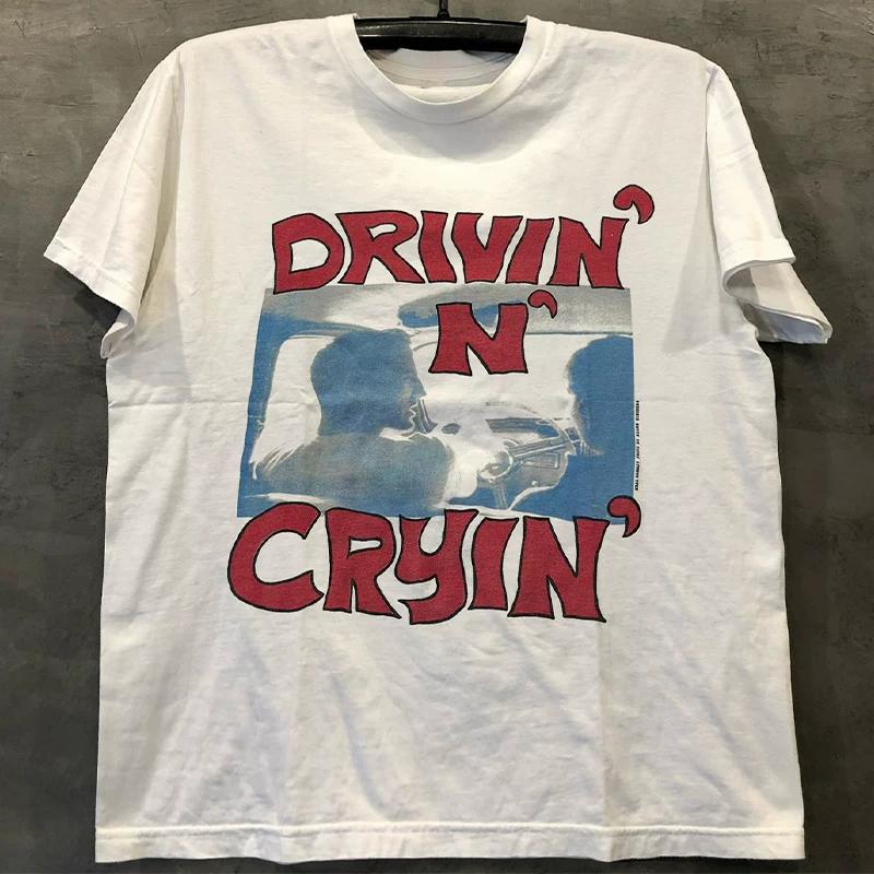 Drivin  N  Cryin   retro rock T-Shirt S