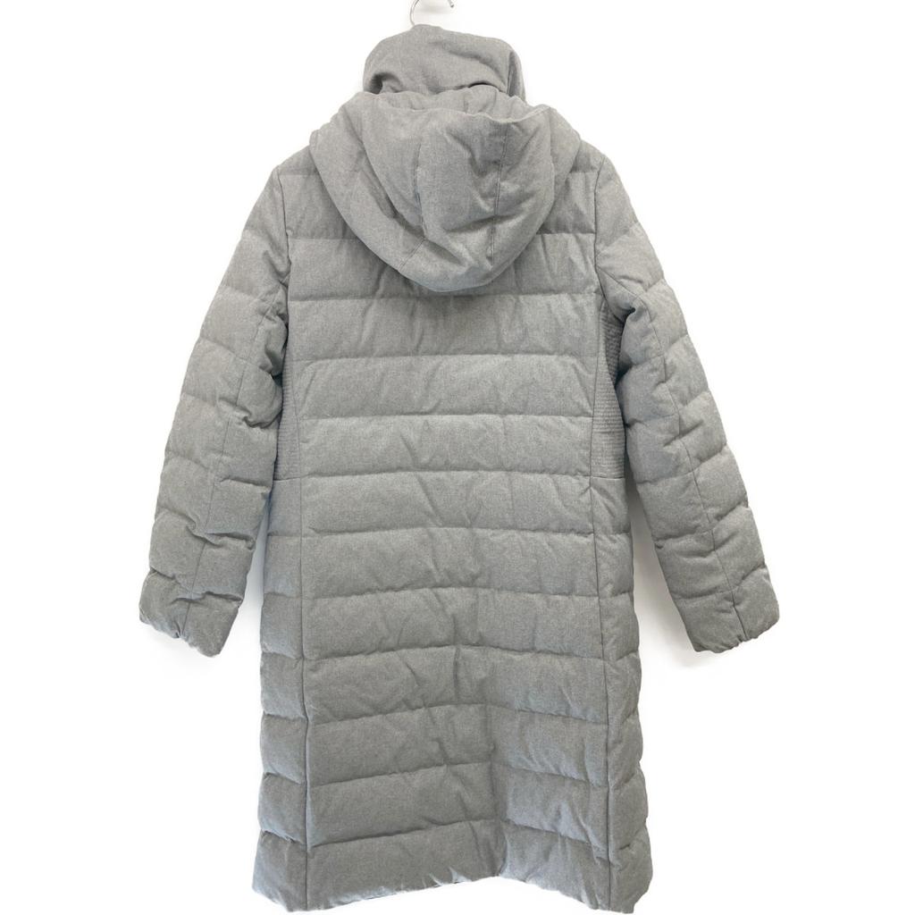 Paul Stuart Gray 18-year-old Quilted Down Coat Coat 6 grayUsed