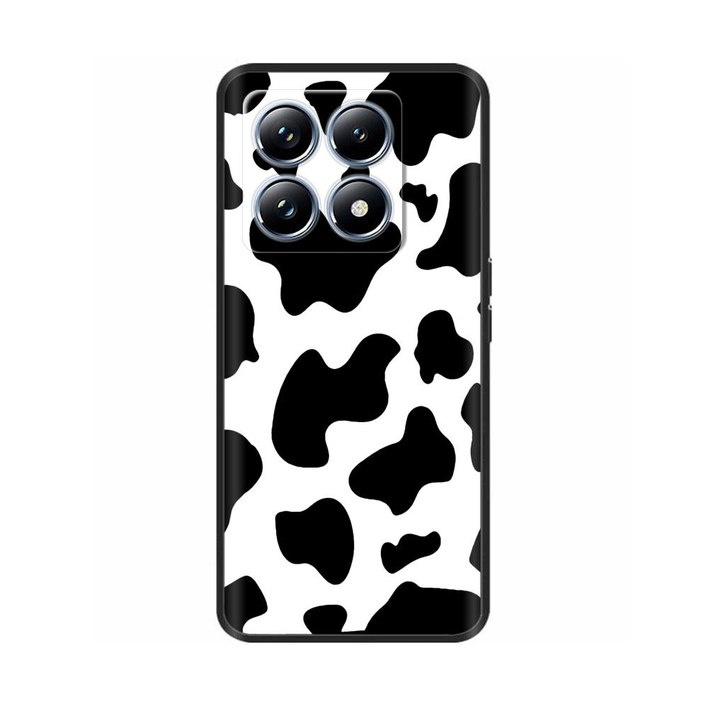 Silicone Phone Case for Xiaomi Mi 14T Pro / 14T 5G Case Luxury Painted Protection Shell Back Cover for Mi14T Soft Black Bumper
